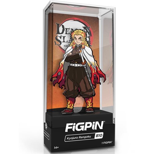 Demon Slayer: FiGPiN Enamel Pin Kyojuro Rengoku [810] - Fugitive Toys