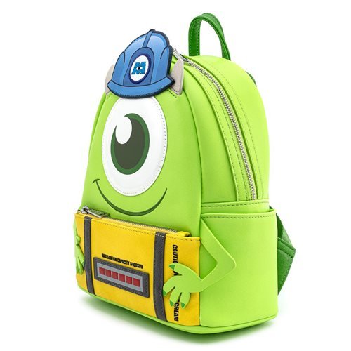 monsters inc mini backpack Loungefly x Disney Pixar Monsters Inc Mike Wazowski Mini Backpack