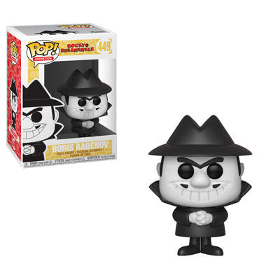 Rocky & Bullwinkle Pop! Vinyl Figure Boris [449] - Fugitive Toys