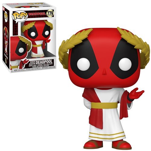 Marvel Deadpool 30th Anniversary Pop! Vinyl Figure Roman Senator Deadp —  Fugitive Toys