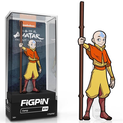 Avatar The Last Airbender: FiGPiN Enamel Pin Aang [614] - Fugitive Toys