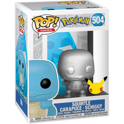 Pokemon Pop! Vinyl Figure Squirtle [504] - Fugitive Toys