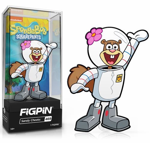 Spongebob Squarepants: FiGPiN Enamel Pin Sandy Cheeks [469] - Fugitive Toys