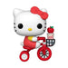 Sanrio x Nissin Top Ramen Pop! Vinyl Figure Hello Kitty Riding Bike w/ Noodle Cup [45] - Fugitive Toys