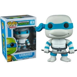 Teenage Mutant Ninja Turtles Pop! Vinyl Figures Grayscale Leonardo [63] - Fugitive Toys