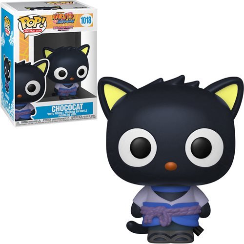 Sanrio Hello Kitty x Naruto Pop! Vinyl Figure Chococat Sasuke [1018] - Fugitive Toys