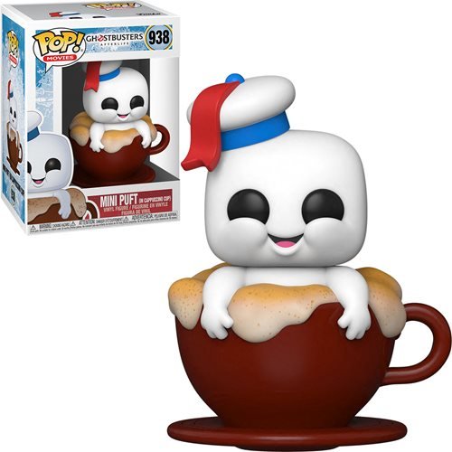 Ghostbusters Afterlife Pop! Vinyl Figure Mini Puft in Cappuccino Cup [938] - Fugitive Toys