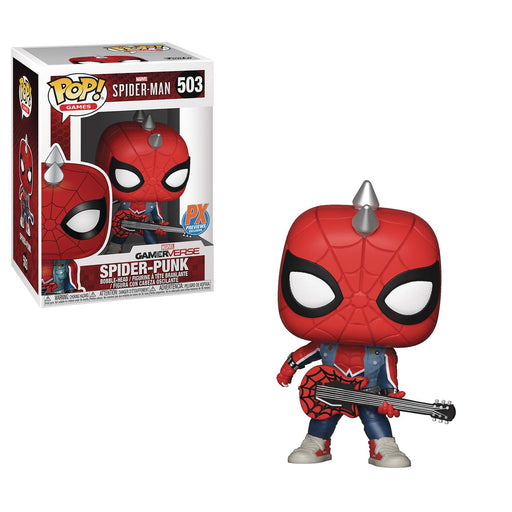 Spider-Man Game Pop! Vinyl Figure Spider-Punk (Px Previews Exclusive) [503] - Fugitive Toys