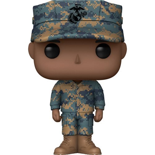 Military Pop! Vinyl Figure Marine Male (African American) - Fugitive Toys
