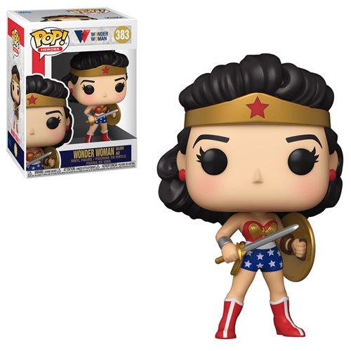 DC Heroes Pop! Vinyl Figure 80th Anniversary Wonder Woman Golden Age [383] - Fugitive Toys