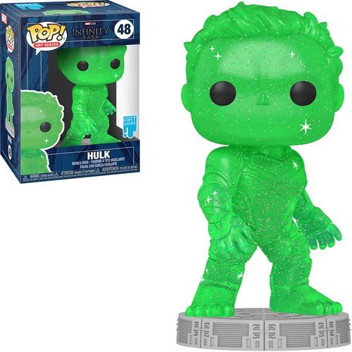 Marvel Avengers Infinity Saga Art Series Pop! Vinyl Figure Hulk Green w/Case [48] - Fugitive Toys