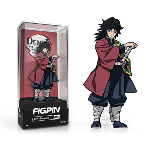 Demon Slayer: FiGPiN Enamel Pin Giyu Tomioka [489] - Fugitive Toys