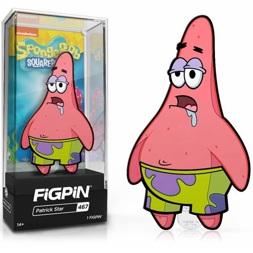Spongebob Squarepants: FiGPiN Enamel Pin Patrick Star (Chase) [467] - Fugitive Toys