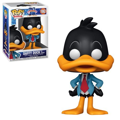 Space Jam 2 A New Legacy Pop! Vinyl Figure Daffy Duck as Coach [1062] - Fugitive Toys