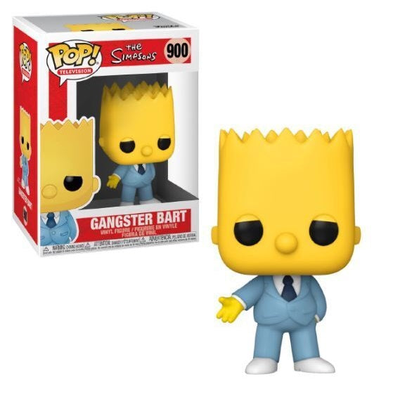 The Simpsons Pop! Vinyl Figure Gangster Bart [900] - Fugitive Toys