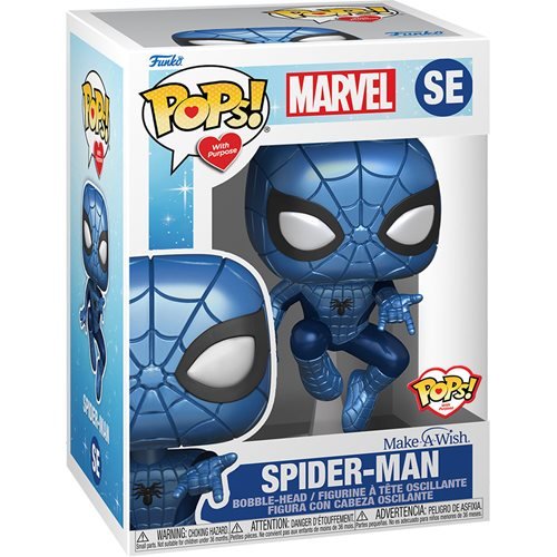 Marvel Pop! Vinyl Figure Make a Wish Spider-Man - Fugitive Toys