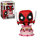 Marvel Deadpool 30th Pop! Vinyl Figure Deadpool in Cake [776] - Fugitive Toys