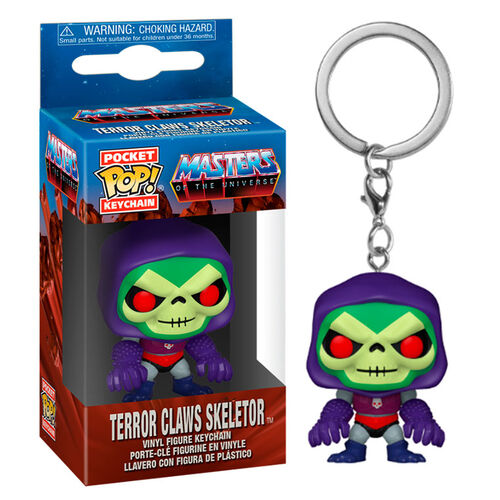 Masters of the Universe Pocket Pop! Keychain Terror Claws Skeletor - Fugitive Toys