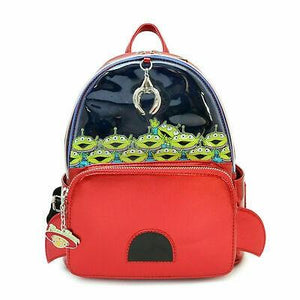 alien mini backpack Loungefly x Disney Pixar Toy Story Alien Claw Machine Mini Backpack