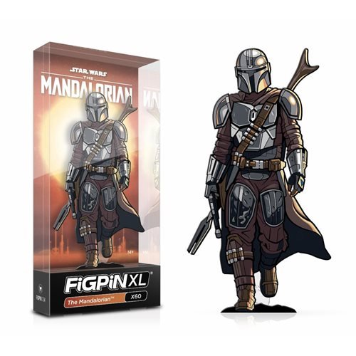 Star Wars The Mandalorian: FiGPiN XL Enamel Pin The Mandalorian [X60] - Fugitive Toys