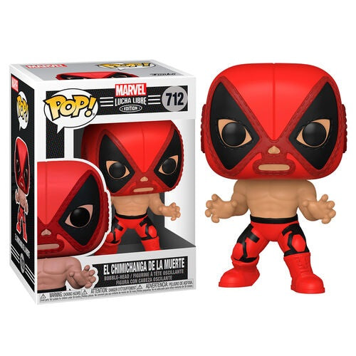 Marvel Lucha Libre Pop! Vinyl Figure El Chimichanga De La Muerte (712) - Fugitive Toys