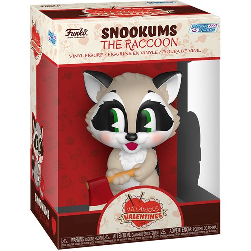 Funko Villainous Valentines Vinyl Figure Snookums the Raccoon - Fugitive Toys