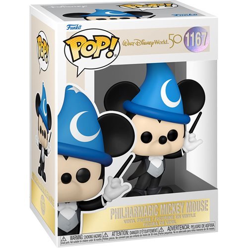 Walt Disney World 50th Pop! Vinyl Figure Philharmargic Mickey Mouse [1167] - Fugitive Toys