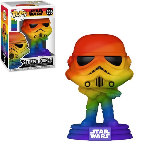 Star Wars Pop! Vinyl Bobblehead Pride 2021 Rainbow Stormtrooper [296] - Fugitive Toys