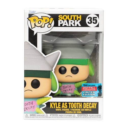 South Park Pop! Vinyl Figure Kyle as Tooth Decay (2021 Fall Convention) [35] - Fugitive Toys