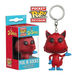 Dr. Seuss Pocket Pop! Keychain Fox in Socks - Fugitive Toys