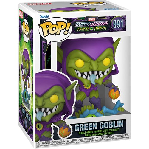 Marvel Mech Strike Monster Hunters Pop! Vinyl Figure Green Goblin [991] - Fugitive Toys