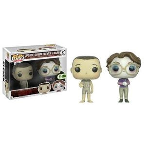 Stranger Things Pop! Vinyl Figure Upside Down Eleven and Barb [ECCC 2017] [2-pack] - Fugitive Toys