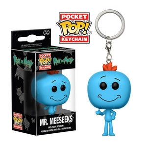 Rick and Morty Pocket Pop! Keychain Mr. Meeseeks - Fugitive Toys