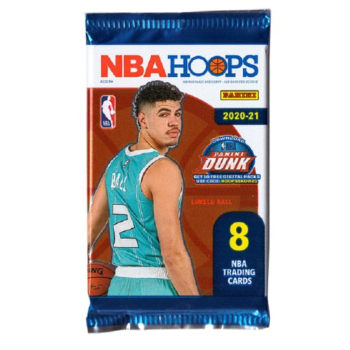 2020-21 Panini NBA Hoops Basketball Hobby Pack (1 Pack) - Fugitive Toys