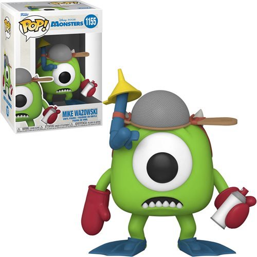 Monsters Inc 20th Anniversary Pop! Vinyl Figure Mike Wazowski with Mitts [1155] - Fugitive Toys