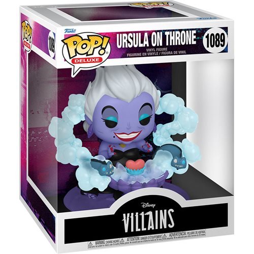 Disney Pop! Deluxe Vinyl Figure Ursula on Throne [1089] - Fugitive Toys