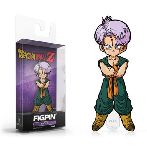 Dragon Ball Z: FiGPiN Mini Enamel Pin Kid Trunks [M43] - Fugitive Toys