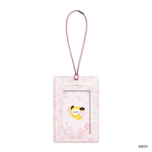 BT21 Luggage Tag Cherry Blossom Minini - Chimmy - Fugitive Toys