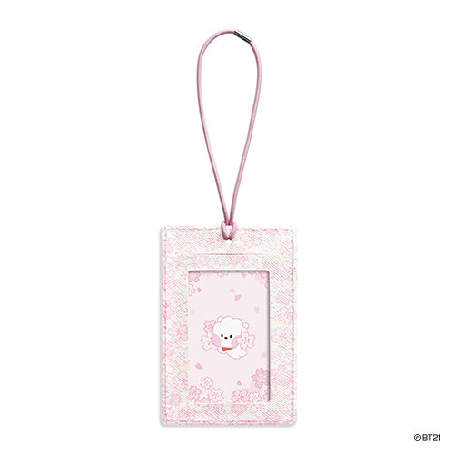 BT21 Luggage Tag Cherry Blossom Minini - RJ - Fugitive Toys