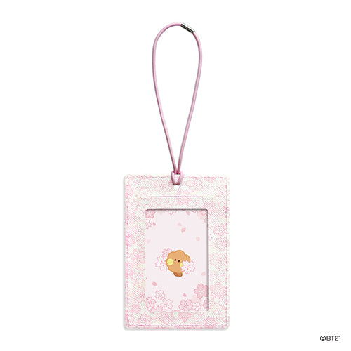 BT21 Luggage Tag Cherry Blossom Minini - Shooky - Fugitive Toys