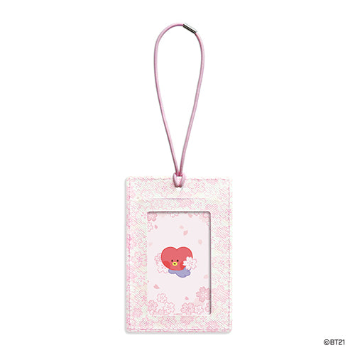 BT21 Luggage Tag Cherry Blossom Minini - Tata - Fugitive Toys