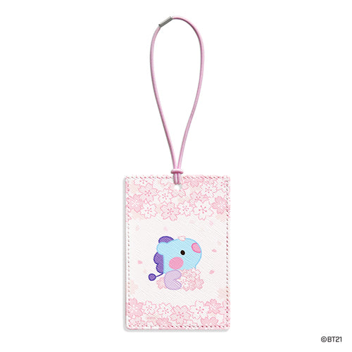 BT21 Luggage Tag Cherry Blossom Minini - Mang - Fugitive Toys
