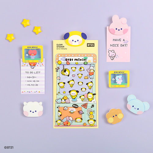 BT21 Minini Acrylic Magnet Clip Set Chimmy