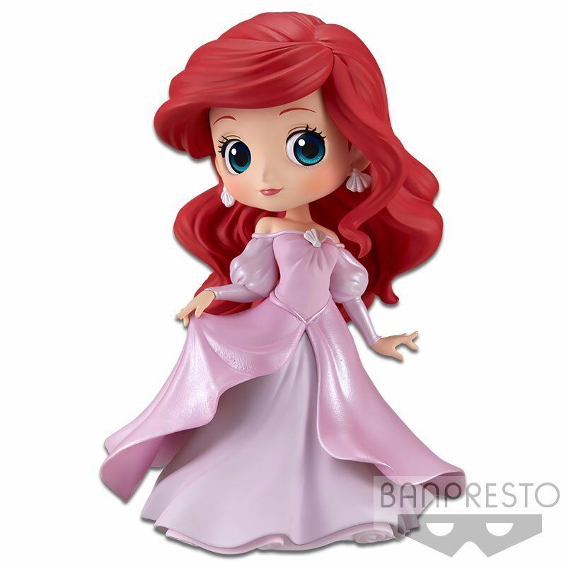 original disney princess ariel pink dress Little Mermaid Princess Ariel Dress Cosplay Costume Adult Pink Dress &