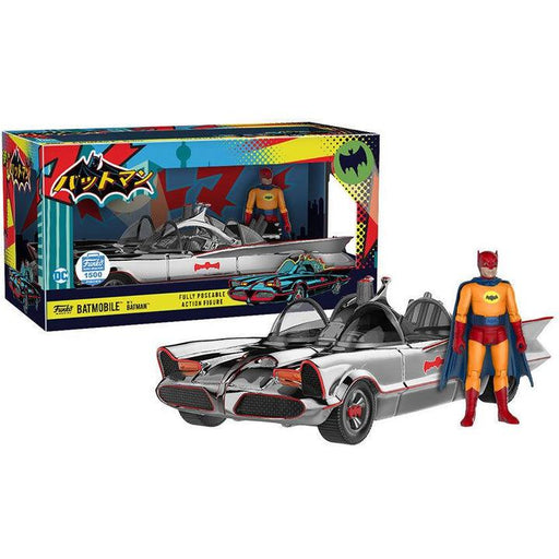 Funko DC Chrome 1966 Batmobile With Batman [LE 1500] - Fugitive Toys
