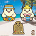 Bimtoy Tiny Ghost Pins [Beach 3-Pack] [SDCC 2021] - Fugitive Toys