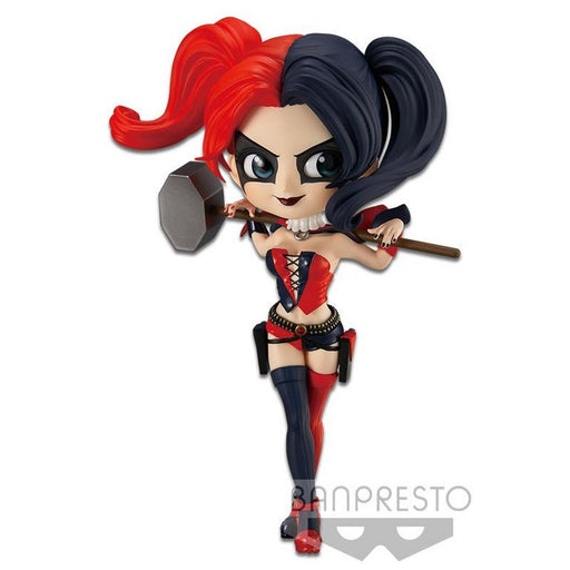DC Comics Q Posket Harley Quinn [Black & Red] - Fugitive Toys