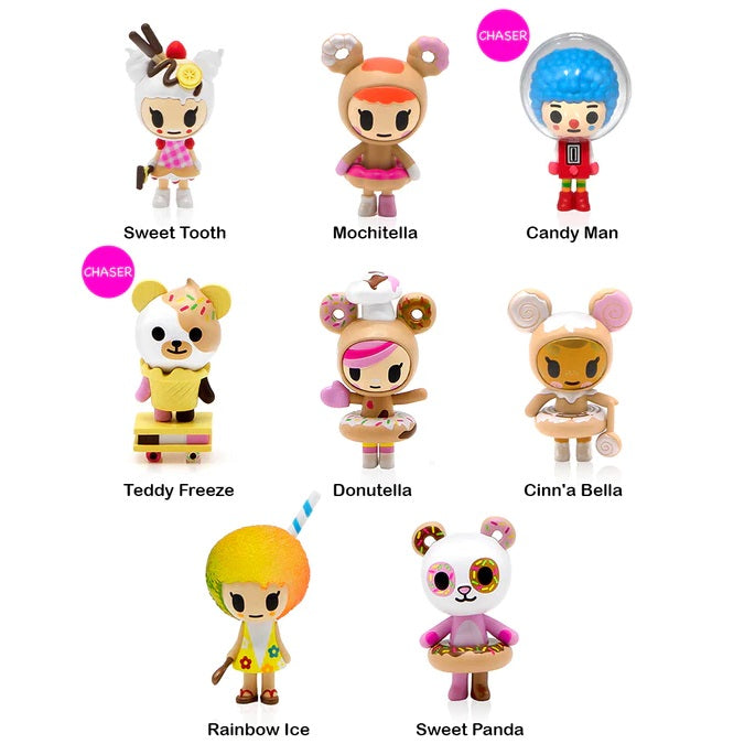 Tokidoki Donutella and Her Sweet Friends Series 4: (1 Blind Box) - Fugitive Toys