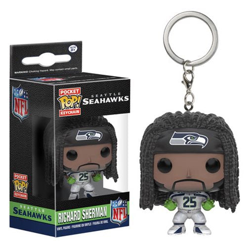 NFL Pocket Pop! Keychain Richard Sherman - Fugitive Toys