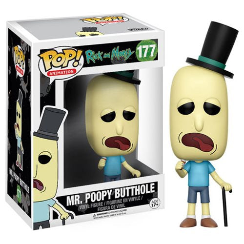 Rick and Morty Pop! Vinyl Figure Mr. Poopy Butthole - Fugitive Toys